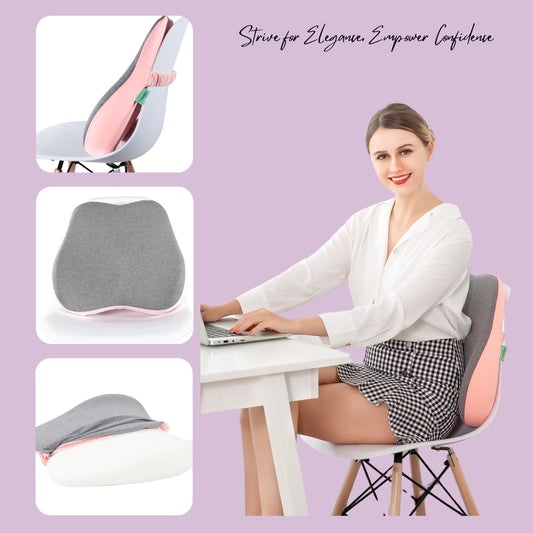 Memory Foam Back Support Cushion