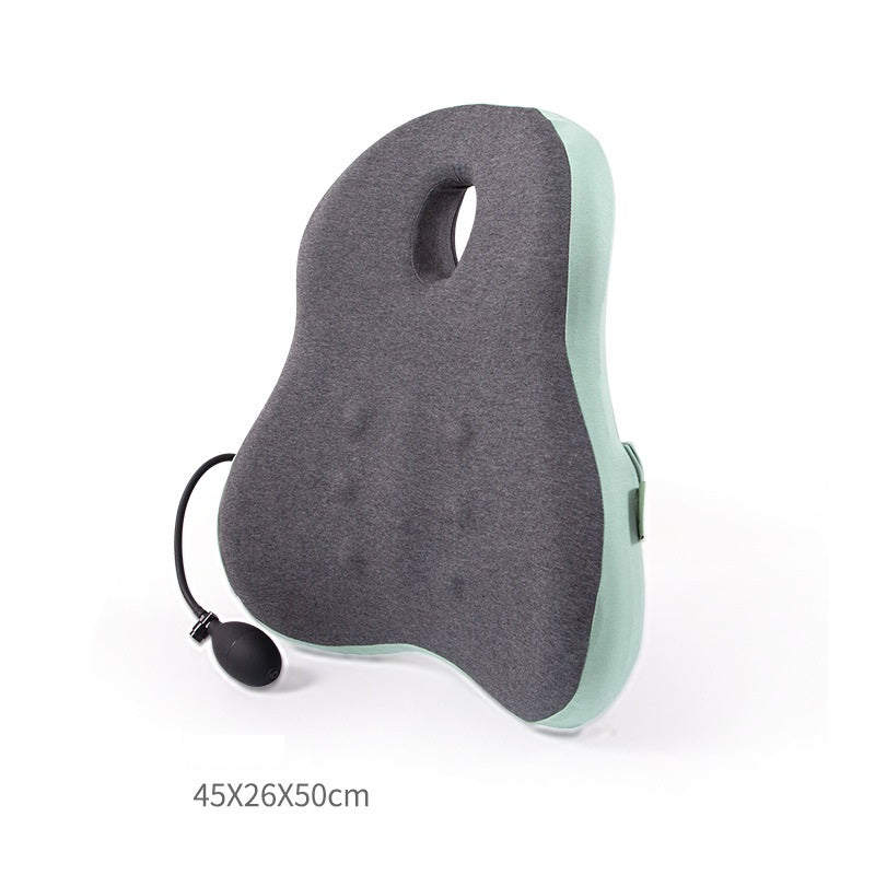 Ergonomic Inflatable Lumbar Support Cushion
