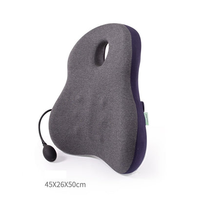 Ergonomic Inflatable Lumbar Support Cushion